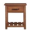 Danforth Square Antique Patina Finish Wood 1 Drawer End Table (22 in. W x 24.5 in. H) by Home Decorators Collection