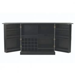 Jamison Black Bar with Expandable Storage by Home Decorators Collection