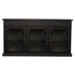 Hampton Black Buffet by Home Decorators Collection