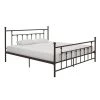 Mia Bronze Metal King Bed by DHP