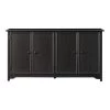 Bradstone 4 Door Dark Charcoal Storage Console by Home Decorators Collection
