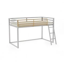 Monarch Hill Haven Twin Metal Junior Loft Bed by DHP