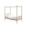 Capri Gold Twin Size Metal Bed by DHP