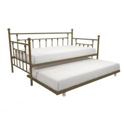 Mia Gold Twin Daybed and Trundle by DHP