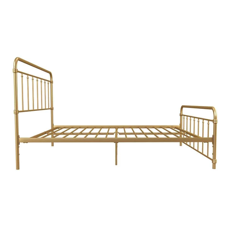 Windsor Gold Full Metal Bed by DHP - Image 5