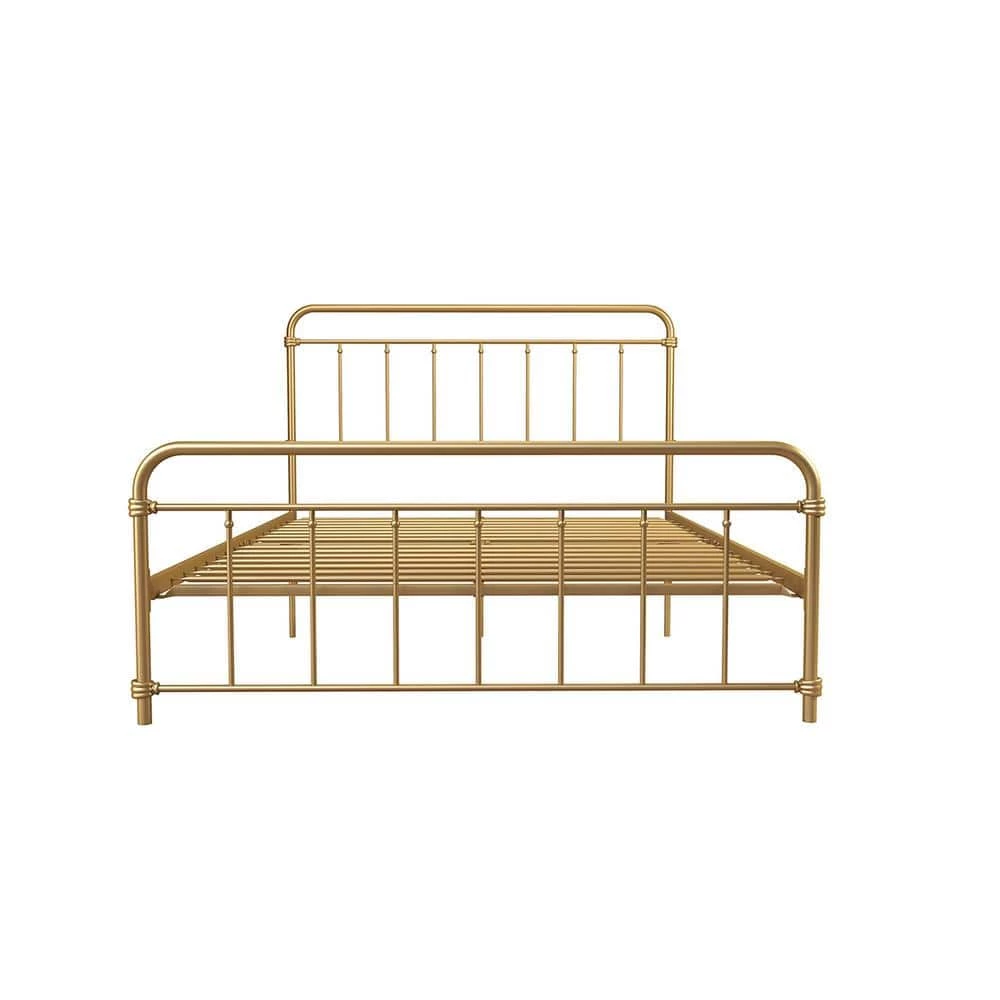 Windsor Gold Full Metal Bed by DHP - Image 3
