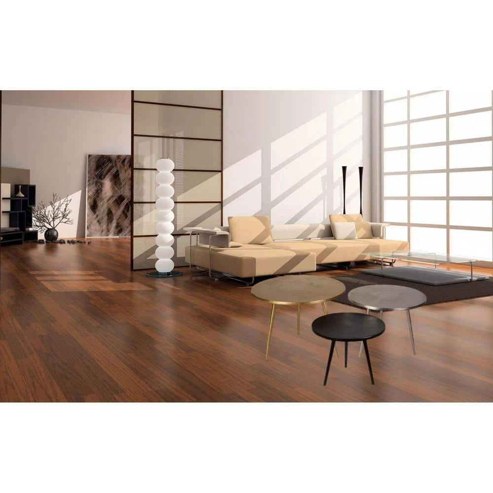 Gold, Silver and Dark Bronze Finish Metal Coffee Tables (Set of 3) (25.5 in. W x 19.25 in. H) by Home Decorators Collection - Image 6