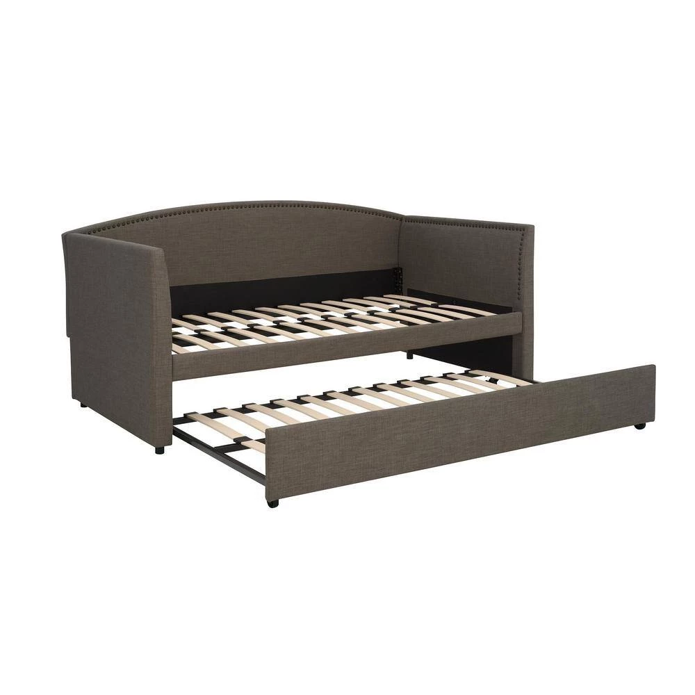 Carolina Gray Linen Daybed by DHP - Image 7
