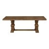 Eldridge - Trestle Dining Table with Self Storing Extension in Haze by Home Decorators Collection