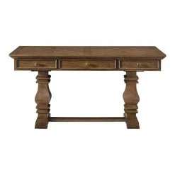 Eldridge - Desk with Drawer in Haze by Home Decorators Collection