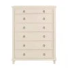 Grantley Ivory 6-Drawer Chest of Drawers (51 in. H x 40 in. W x 20 in. D) by Home Decorators Collection