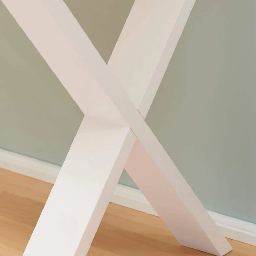 48 in. Rectangular Ivory 3 Drawer Writing Desk with Built-In Storage by Home Decorators Collection - Image 5