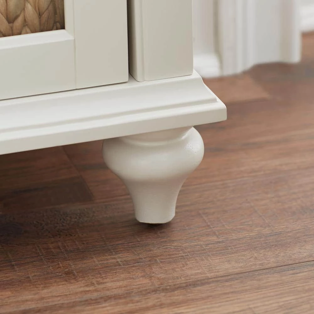 Hamilton Polar White 60 in. 4-Shelf Bookshelf with Adjustable Shelves by Home Decorators Collection - Image 6