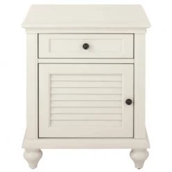 Hamilton Off White Side Table by Home Decorators Collection