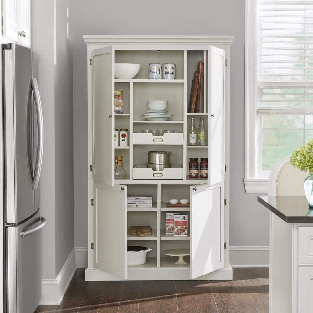 Prescott Polar White Modular 6-Shelf Pantry Base by Home Decorators Collection - Image 3