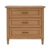 Bonawick Patina 3-Drawer Nightstand (30 in. H x 32 in. W x 19 in. D) by Home Decorators Collection
