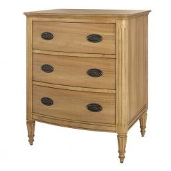 Ashdale 3-Drawer Patina Nightstand (26.4 in. W x 19.8 in. D x 32.45 in. H) by Home Decorators Collection