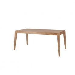 Greyburn Pecan Brown Finish Rectangular Dining Table for 6 with Tapered Square Legs (68.9 in. L x 29.9 in. H) by Home Decorators Collection