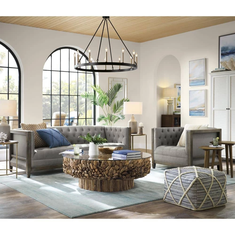 Woodlin Sable Brown Buffet with Glass Door by Home Decorators Collection - Image 11