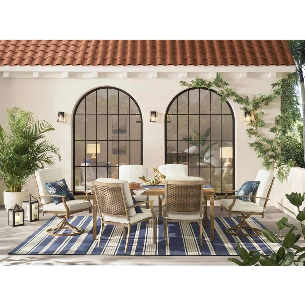 Woodlin Sable Brown Buffet with Glass Door by Home Decorators Collection - Image 2