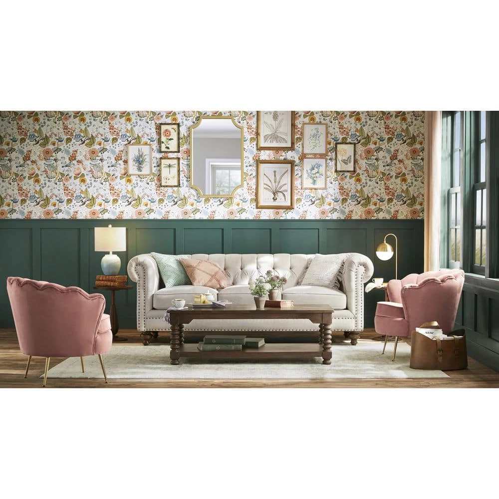 Woodlin Sable Brown Buffet with Glass Door by Home Decorators Collection - Image 12