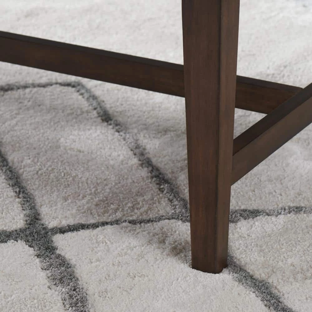 Bellamy 42 in. Smoke Large Rectangle Wood Coffee Table with 2-Drawers by Home Decorators Collection - Image 5