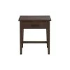 Bellamy Rectangular Smoke Brown Wood 1 Drawer End Table (20 in. W x 22 in. H) by Home Decorators Collection