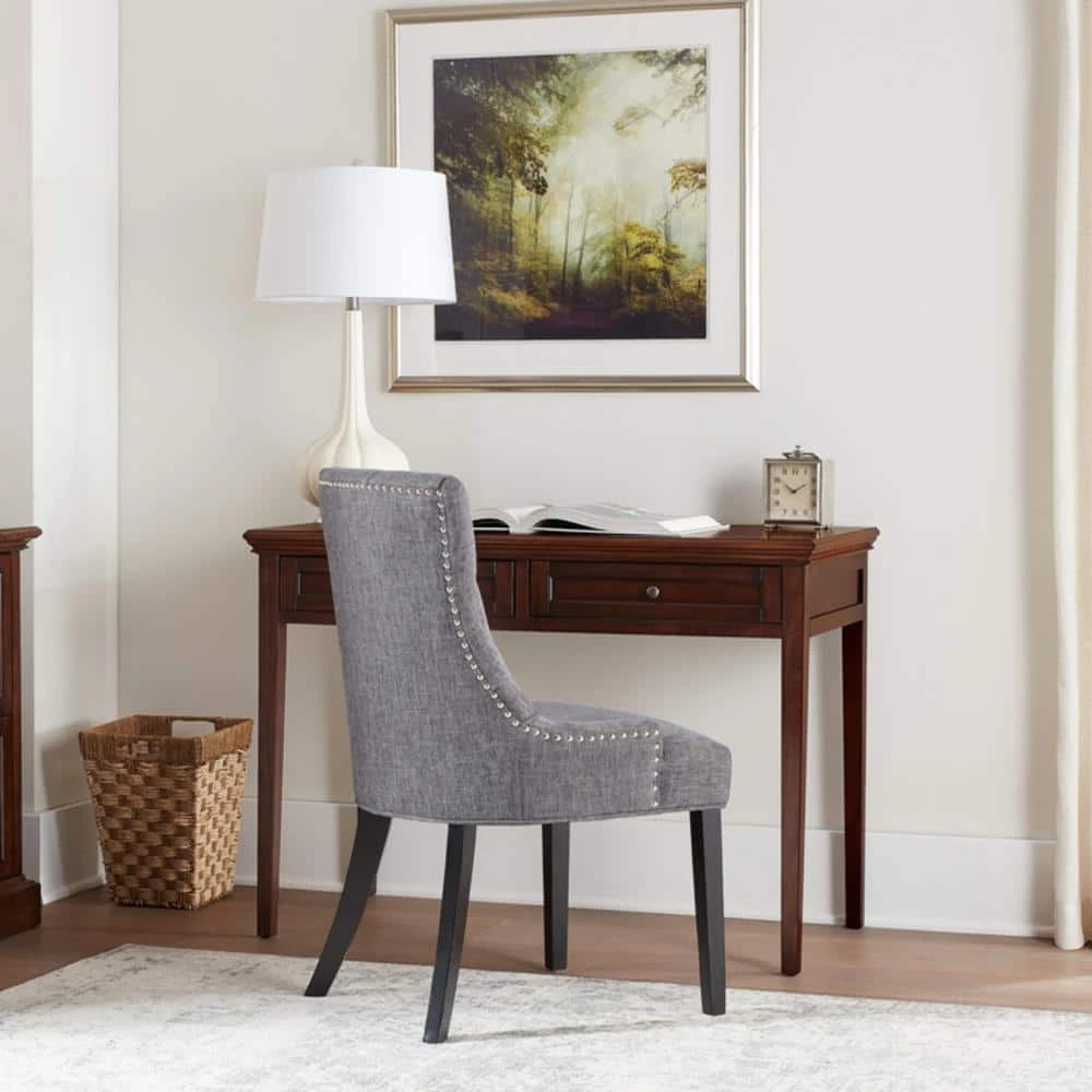 Royce Smokey Brown Wood 2 Drawer File Cabinet (23.5 in. W x 31 in. H) by Home Decorators Collection - Image 3