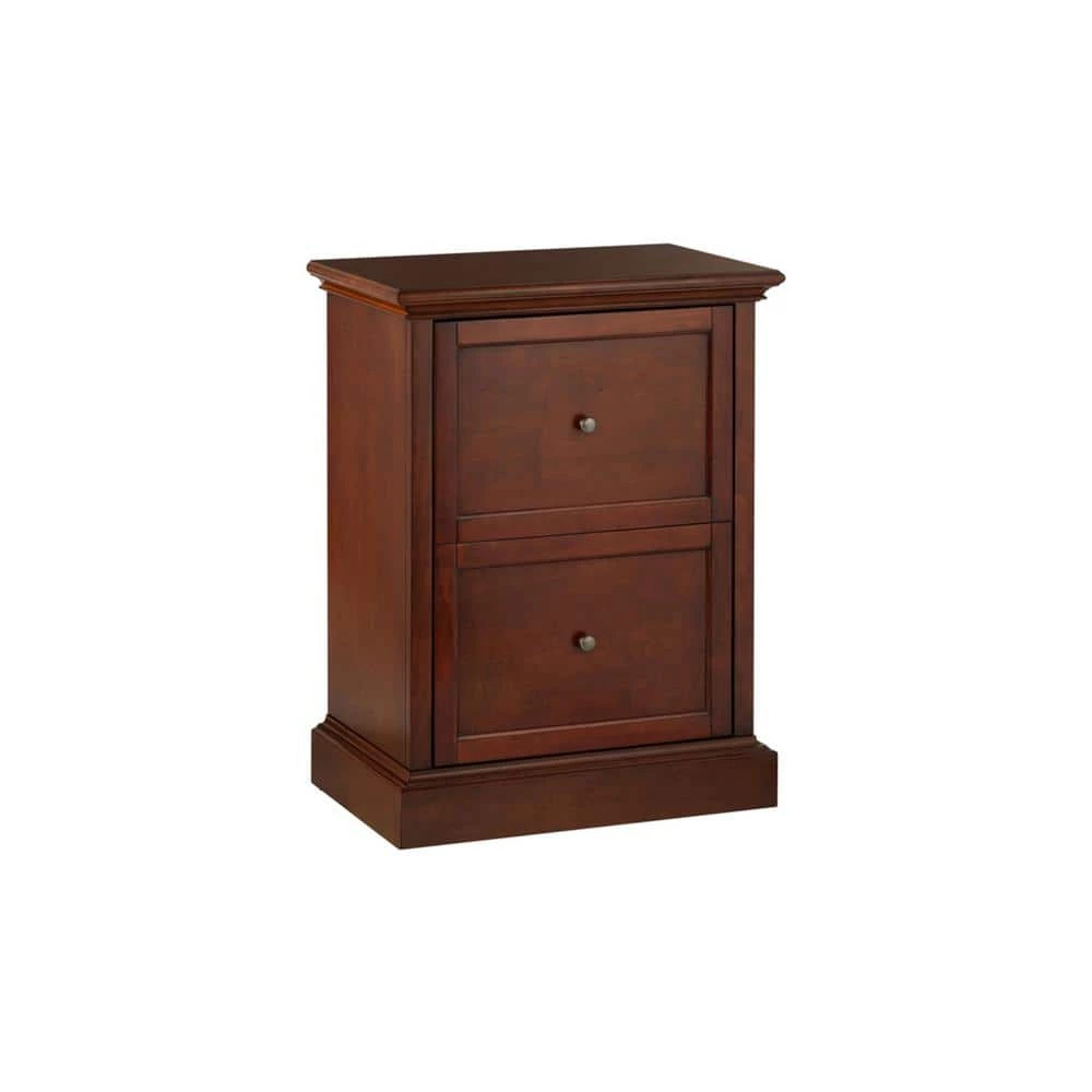 Royce Smokey Brown Wood 2 Drawer File Cabinet (23.5 in. W x 31 in. H) by Home Decorators Collection - Image 6