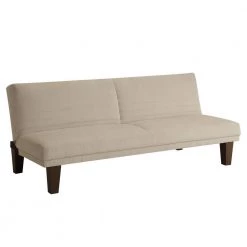Dora Tan Convertible Futon Sofa by DHP