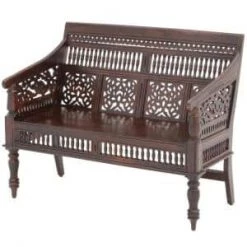 Maharaja Walnut Bench by Home Decorators Collection