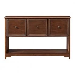 Bradstone 3 Drawer Walnut Lateral File Cabinet by Home Decorators Collection