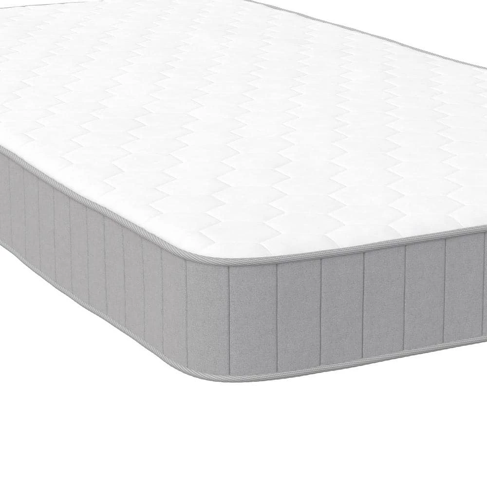 Little Seeds Moonglow 6 in. Reversible Bonnell Coil Mattress, Twin by DHP - Image 5