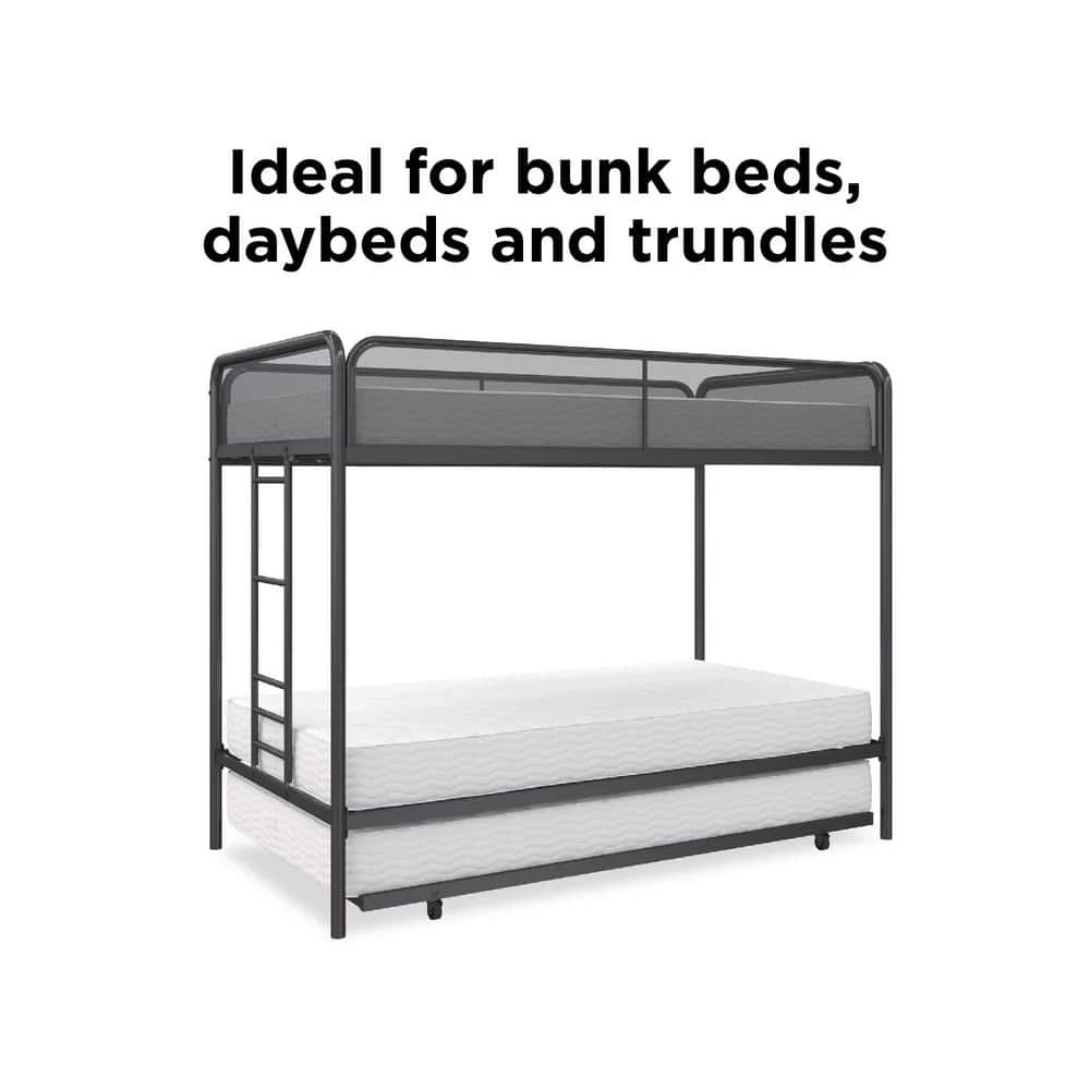 Sleep 6 in. Firm Thermobonded High Density Polyester Fill Tight Top Twin Size Mattress by DHP - Image 8