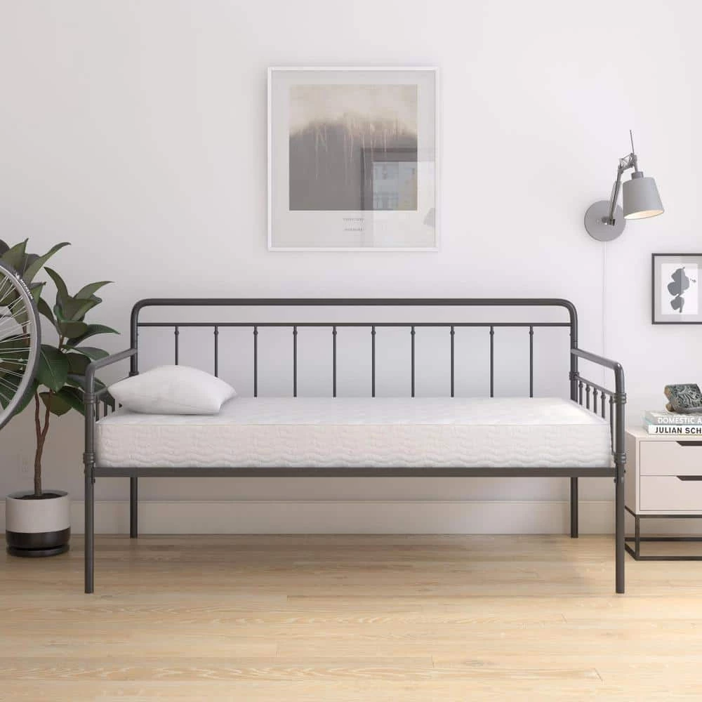 Sleep 6 in. Firm Thermobonded High Density Polyester Fill Tight Top Twin Size Mattress by DHP