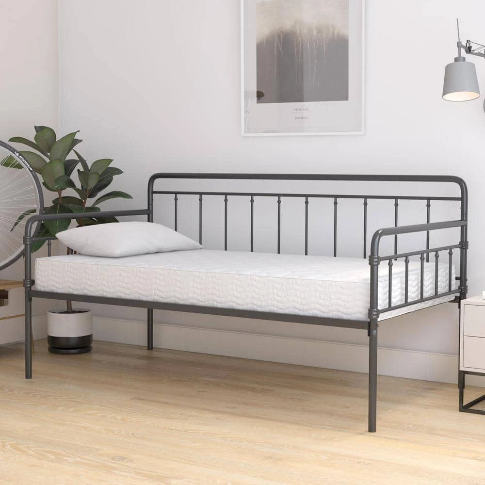 Sleep 6 in. Firm Thermobonded High Density Polyester Fill Tight Top Twin Size Mattress by DHP - Image 6