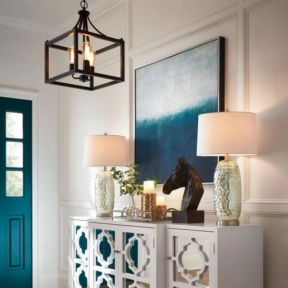 Reflections White Mirrored Console Table by Home Decorators Collection - Image 5