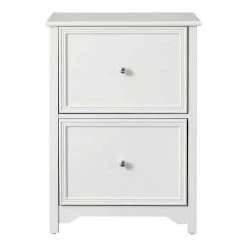 Bradstone 2 Drawer White File Cabinet by Home Decorators Collection