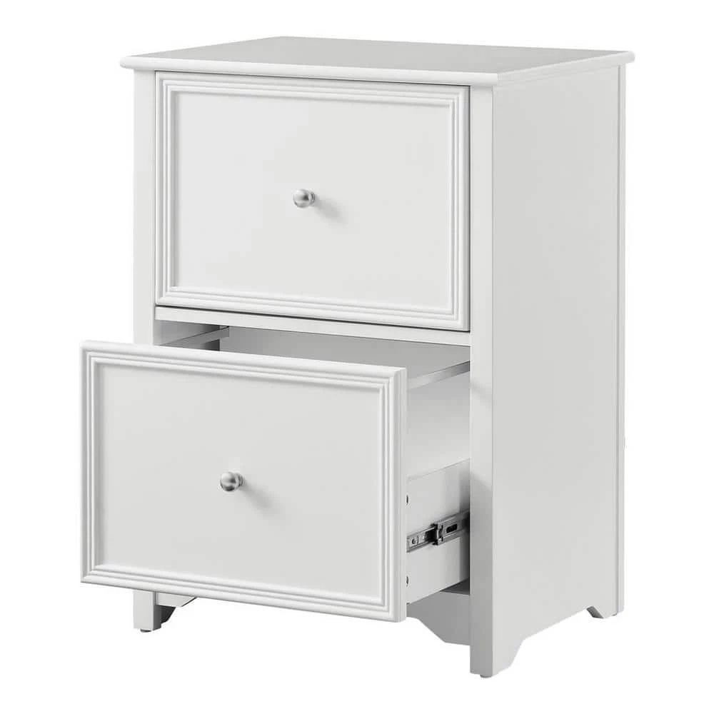Bradstone 2 Drawer White File Cabinet by Home Decorators Collection - Image 6