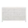 Nadia Carved 6-Drawer Whitewash Dresser (38 in. H x 64 in. W x 16 in. D) by Home Decorators Collection
