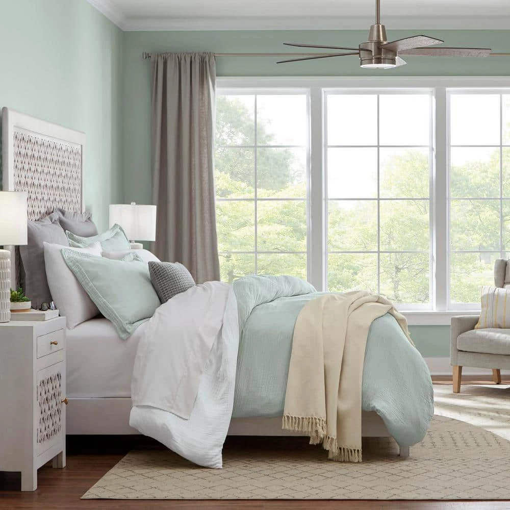 Hallie Carved Single Door 1-Drawer Whitewash Nightstand (30 in. H x 22 in. W x 15 in. D) by Home Decorators Collection - Image 10