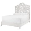 Nadia Carved Whitewash Queen Bed with Arch by Home Decorators Collection